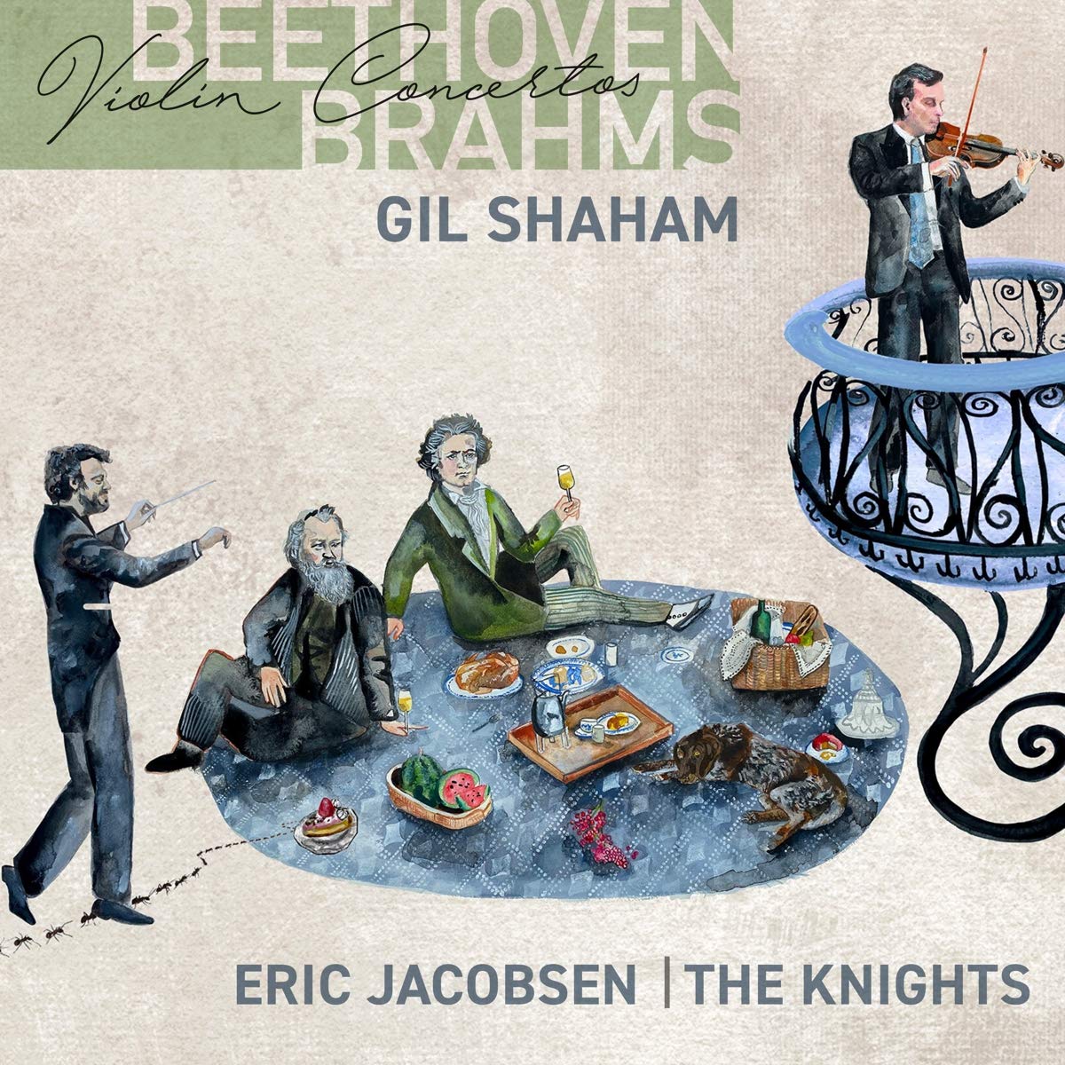 Gil Shaham, Eric Jacobsen & The Knights – Beethoven, Brahms: Violin Concertos (2021) [FLAC 24bit/96kHz]