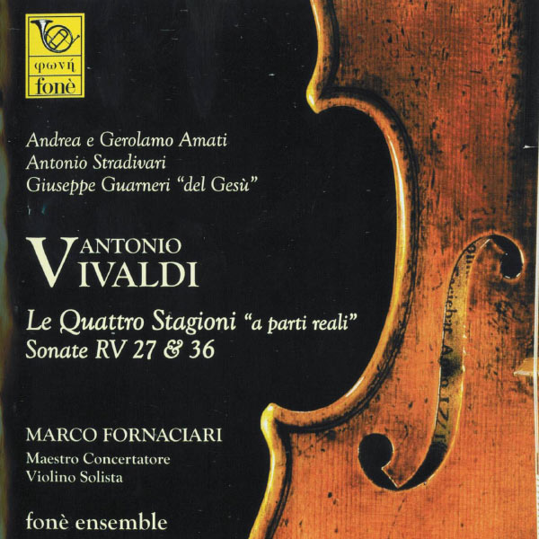 Marco Fornaciari – Vivaldi – Le quattro stagioni a parte reali – Sonate RV27, RV36 (2001/2021) [FLAC 24bit/88,2kHz]