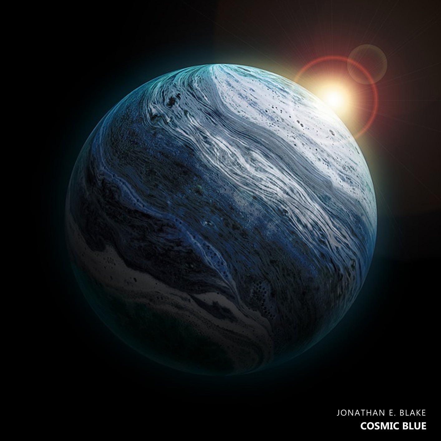 Jonathan E. Blake – Cosmic Blue (2021) [FLAC 24bit/44,1kHz]