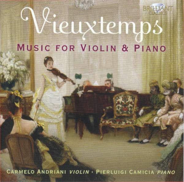Carmelo Andriani & Pierluigi Camicia – Vieuxtemps: Music For Violin and Piano (2021) [FLAC 24bit/96kHz]