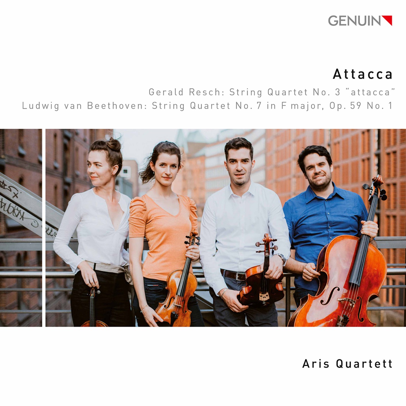 Aris Quartett - Gerald Resch: String Quartet No. 3 - Beethoven: String Quartet No. 7, Op. 59 No. 1 (2021) [FLAC 24bit/96kHz]