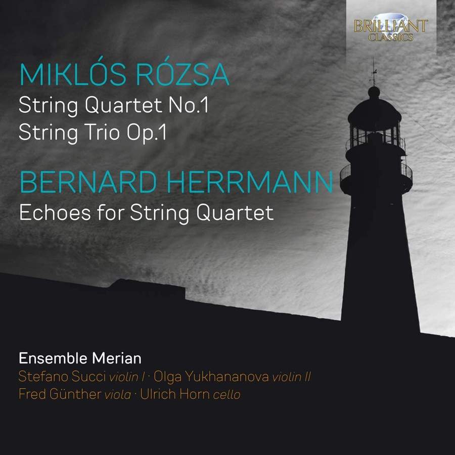 Ensemble Merian – Rozsa & Herrmann: Music For String Quartet (2021) [FLAC 24bit/48kHz]