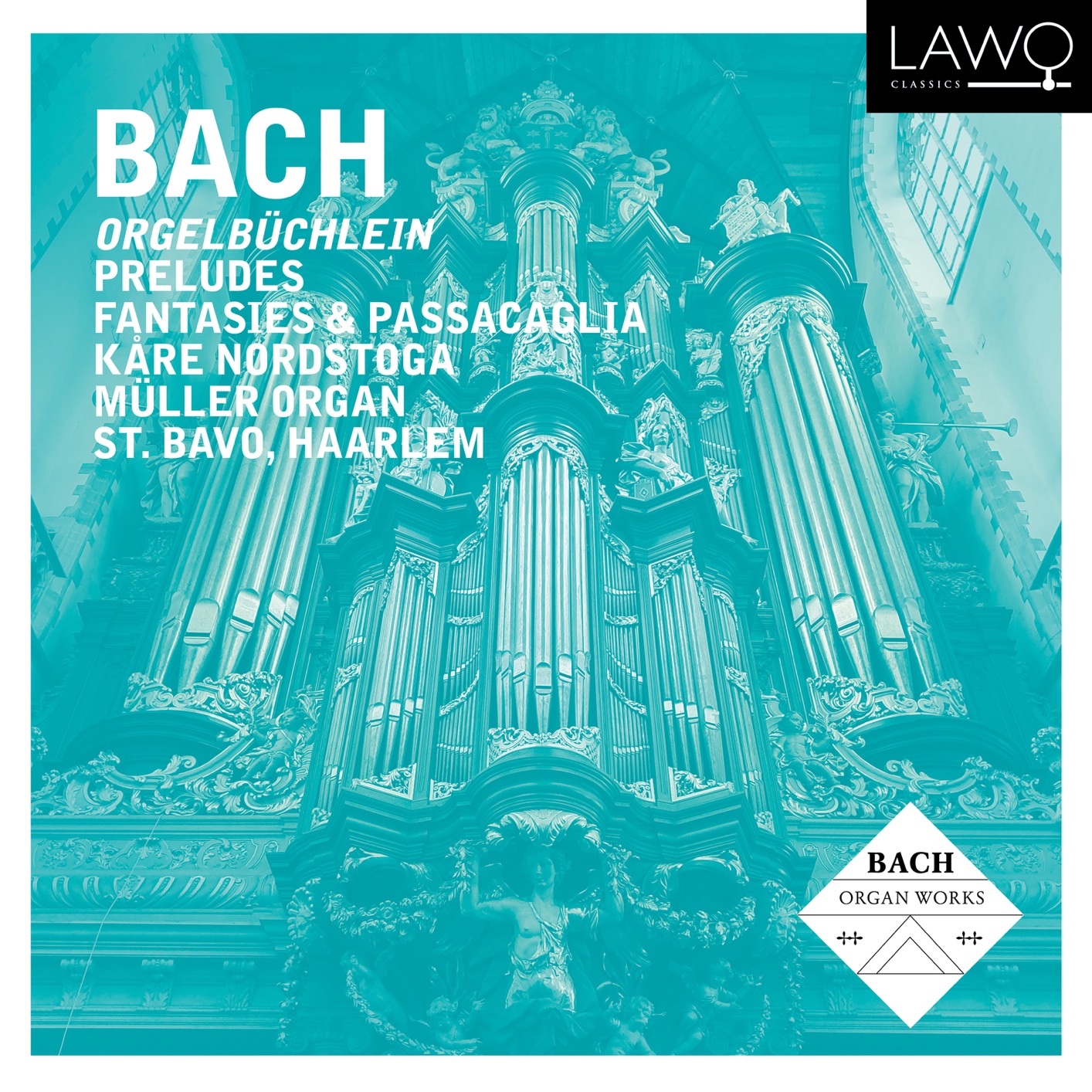 Kare Nordstoga - Bach: Orgelbuchlein, Preludes, Fantasies & Passacaglia (2021) [FLAC 24bit/192kHz]