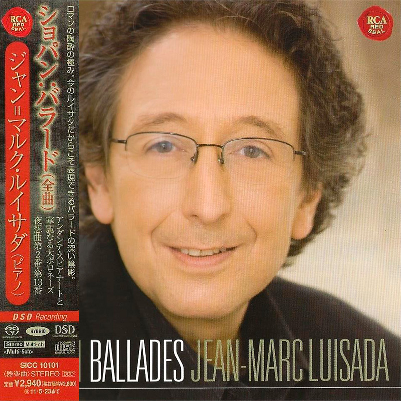 Jean-Marc Luisada – Chopin: Ballades (2010) [Japan] MCH SACD ISO + DSF DSD64 + FLAC 24bit/96kHz