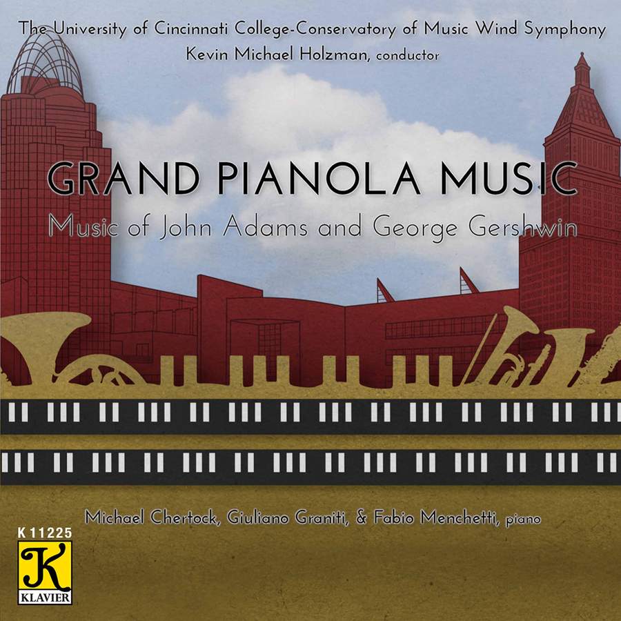 Cincinnati Wind Symphony & Kevin Michael Holzman – Adams & Gershwin: Works for Piano & Wind Band (2021) [FLAC 24bit/48kHz]