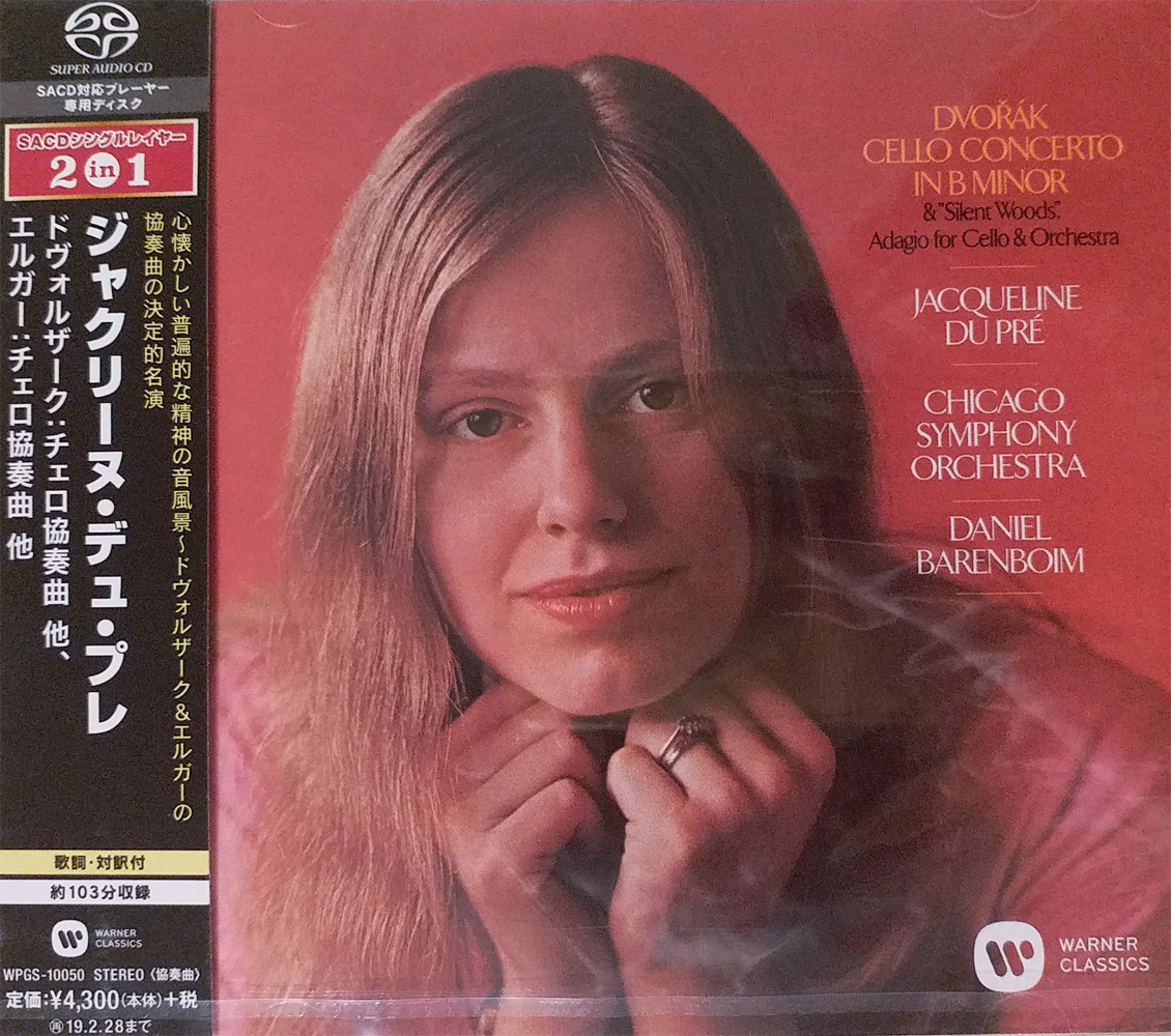 Jacqueline Du Pre - Dvorak & Elgar: Cello Concertos (1971+65) [Japan 2018] SACD ISO + FLAC 24bit/96kHz