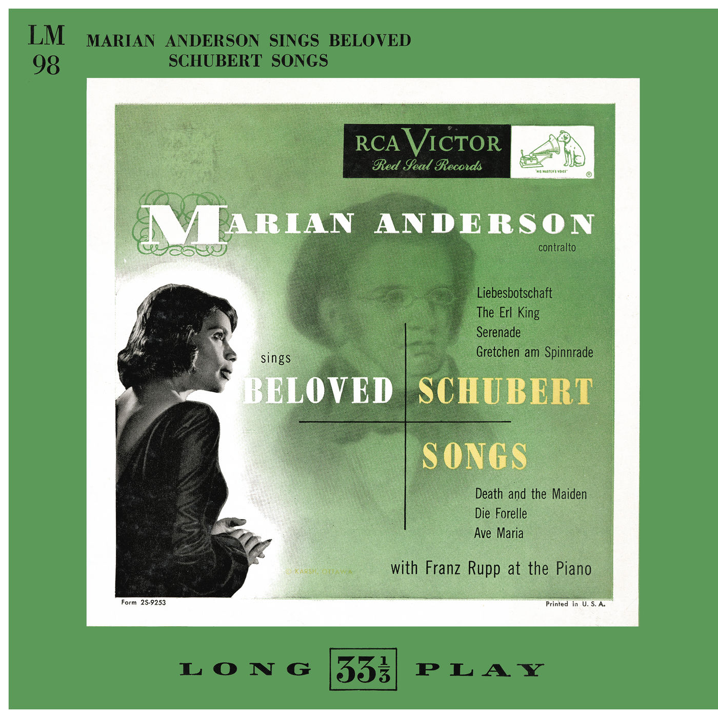 Marian Anderson - Marian Anderson Sings Schubert & Schumann Songs (2021) [FLAC 24bit/44,1kHz]
