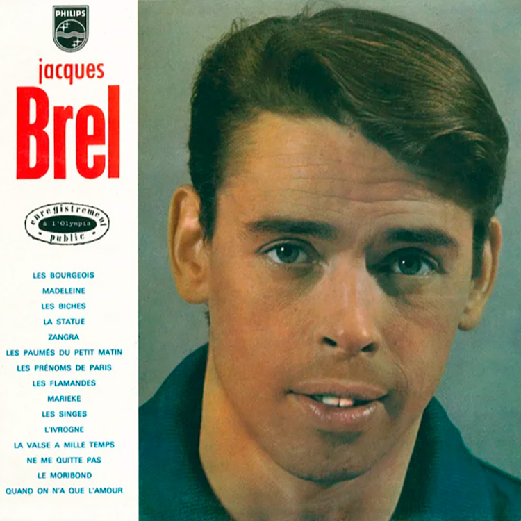 Jacques Brel - Olympia 1961 (1962) [Reissue 2004] MCH SACD ISO + DSF DSD64 + FLAC 24bit/44,1kHz