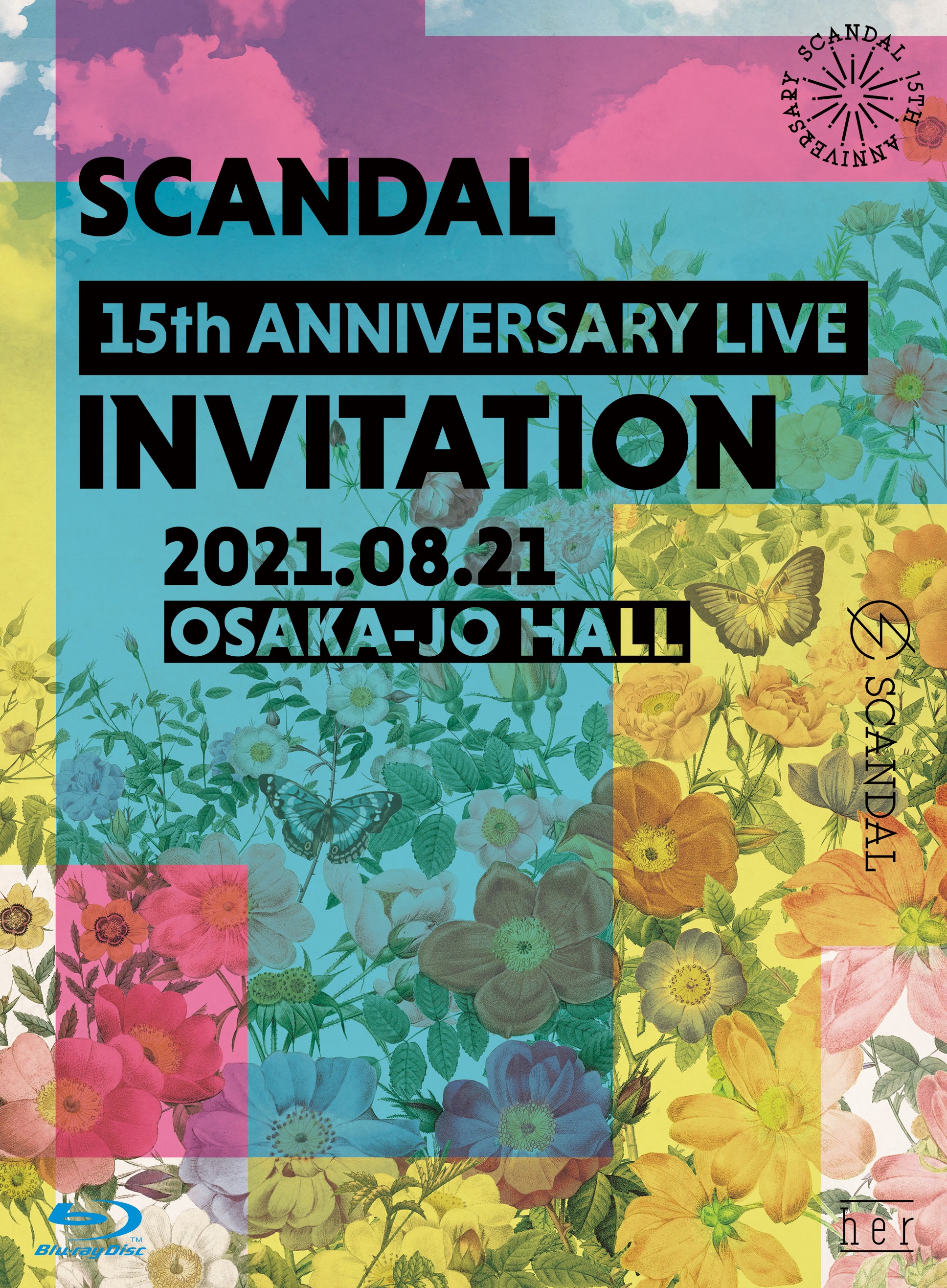 SCANDAL - SCANDAL 15th Anniversary Live "INVITATION" at Osaka-Jo Hall [FLAC + MP3 320 + Blu-ray ISO] [2021.11.24]