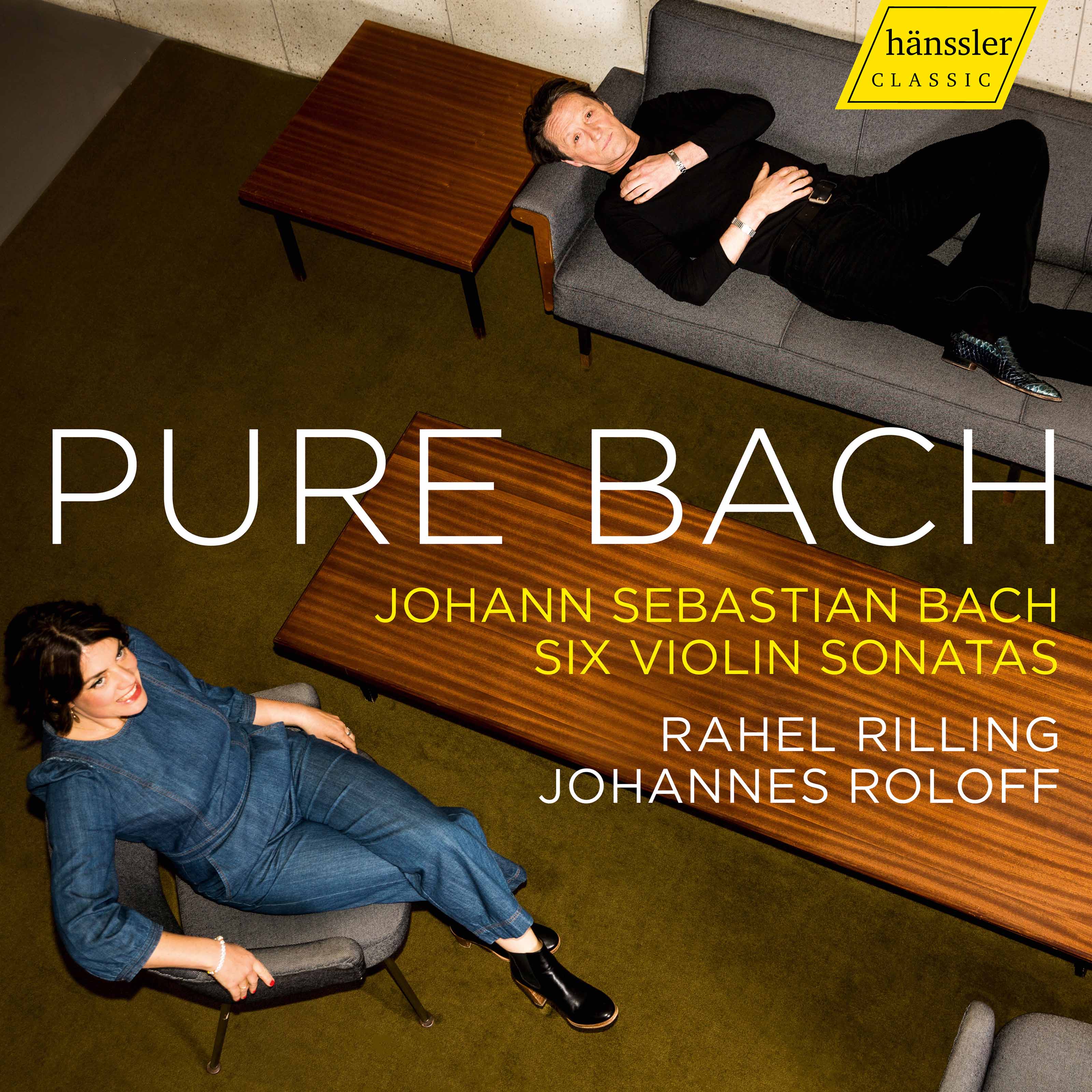 Rahel Maria Rilling & Johannes Roloff – Pure Bach (2021) [FLAC 24bit/96kHz]