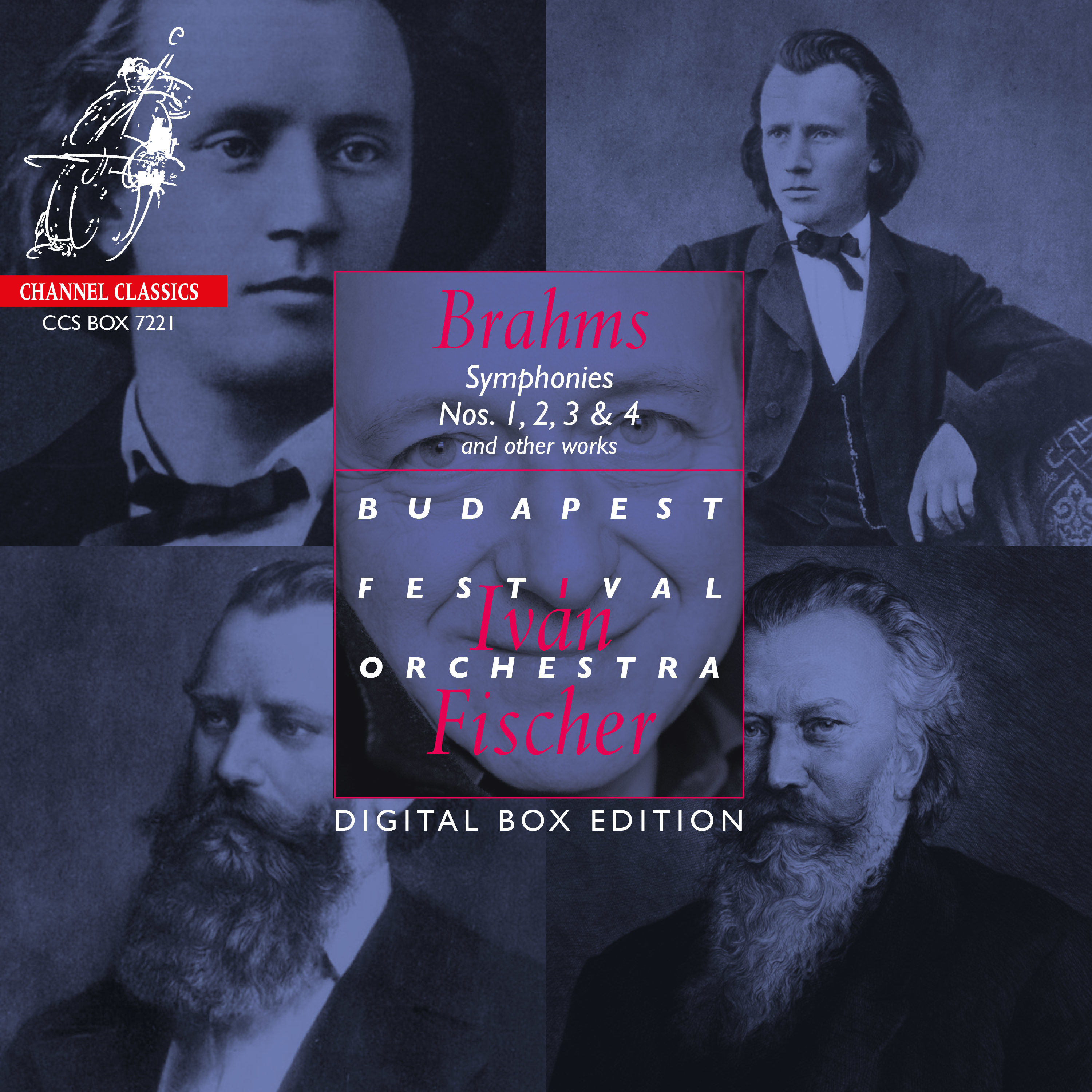 Ivan Fischer & Budapest Festival Orchestra - Brahms: Symphonies Nos. 1, 2, 3 & 4 and Other Works (2021) [FLAC 24bit/192kHz]