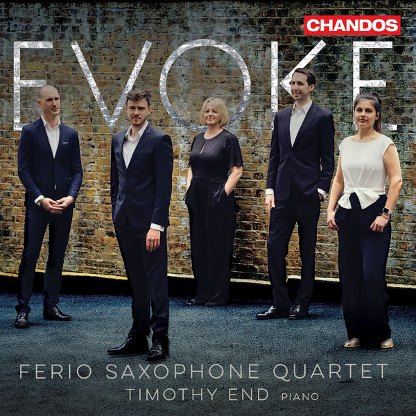 Ferio Saxophone Quartet & Timothy End - Evoke (2021) [FLAC 24bit/96kHz]