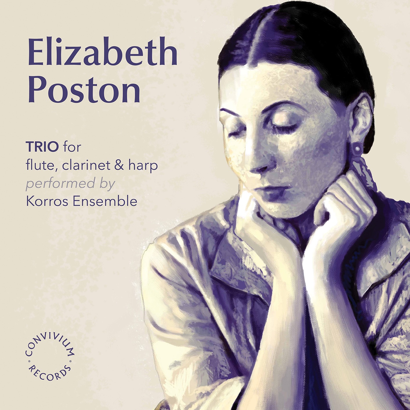 Korros Ensemble - Poston: Trio for Flute, Clarinet & Harp (2021) [FLAC 24bit/192kHz]