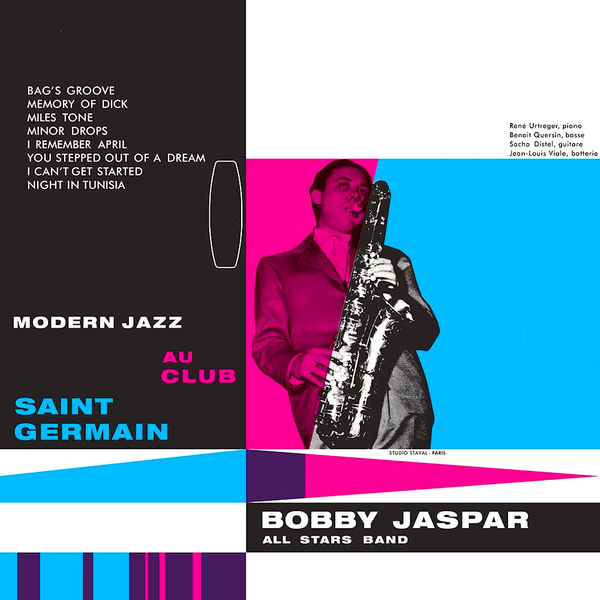 Bobby Jaspar – Modern Jazz Au Club Saint Germain (1955/2021) [FLAC 24bit/96kHz]