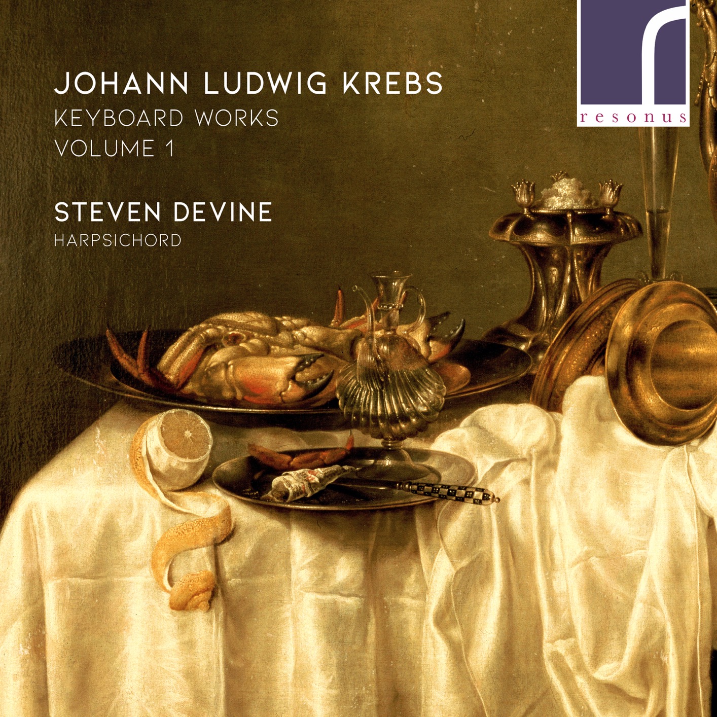 Steven Devine – Krebs: Keyboard Works, Vol. 1 (2021) [FLAC 24bit/96kHz]
