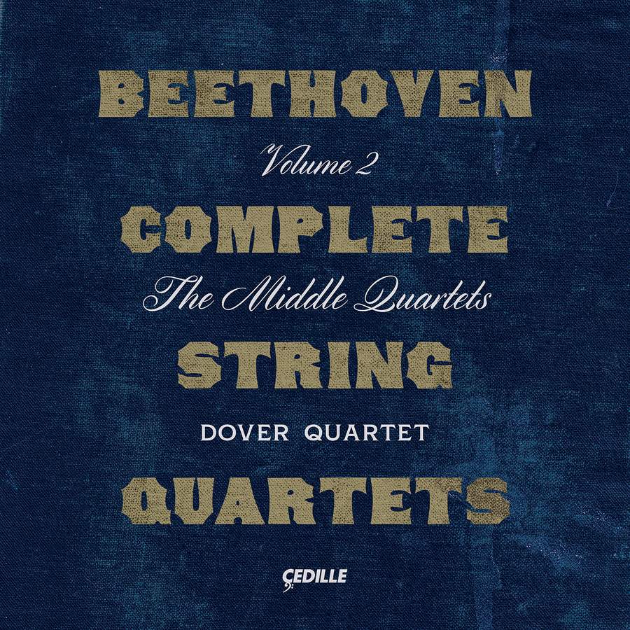 Dover Quartet - Beethoven: Complete String Quartets, Vol. 2 - The Middle Quartets (2021) [FLAC 24bit/96kHz]