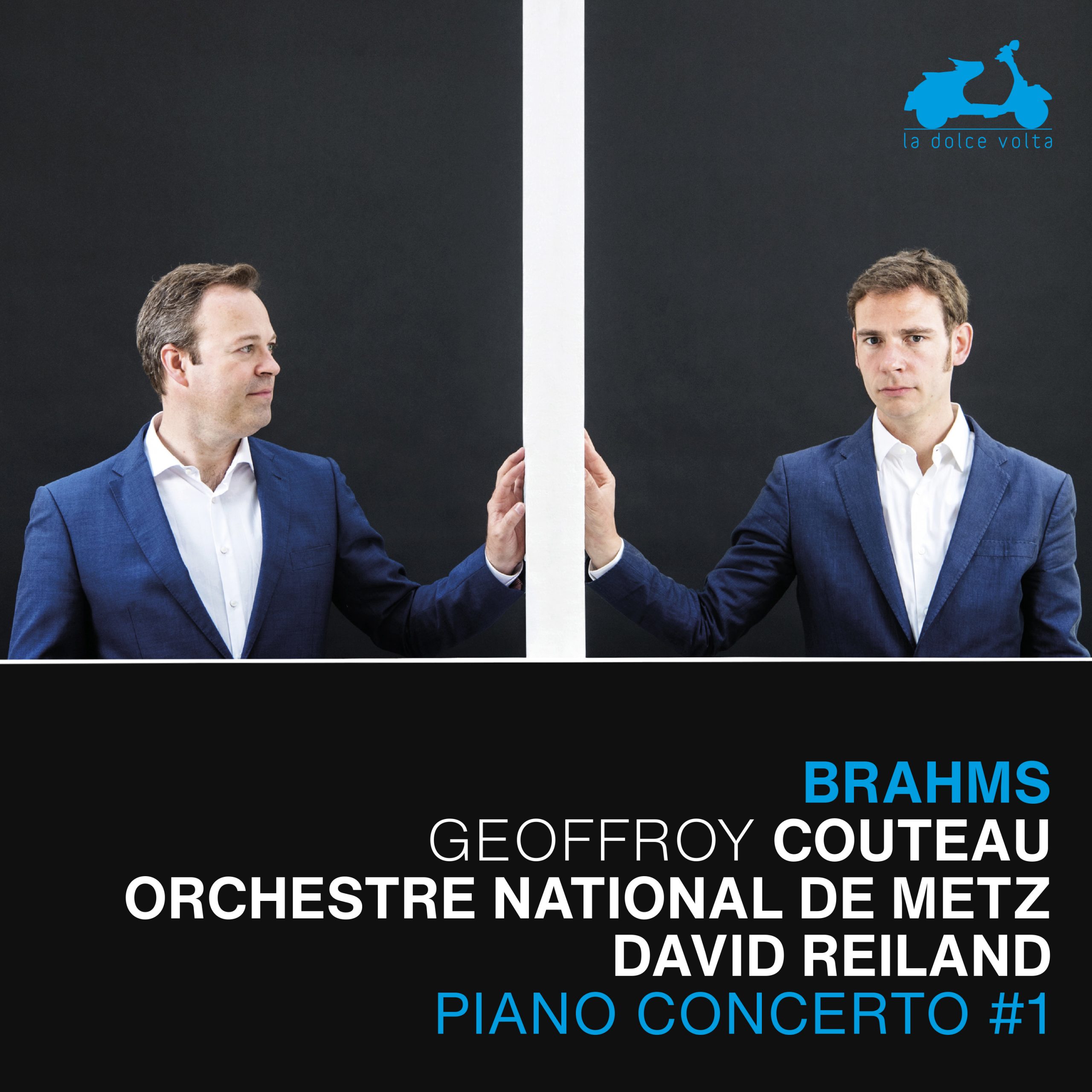 Geoffroy Couteau, Orchestre national de Metz, David Reiland – Brahms: Piano Concerto No. 1 – Transcription for Piano Left Hand of Bach’s Chaconne (2021) [FLAC 24bit/88,2kHz]