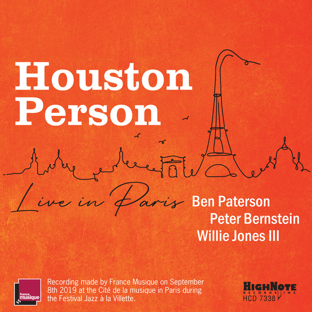 Houston Person - Houston Person Live in Paris (2021) [FLAC 24bit/96kHz]