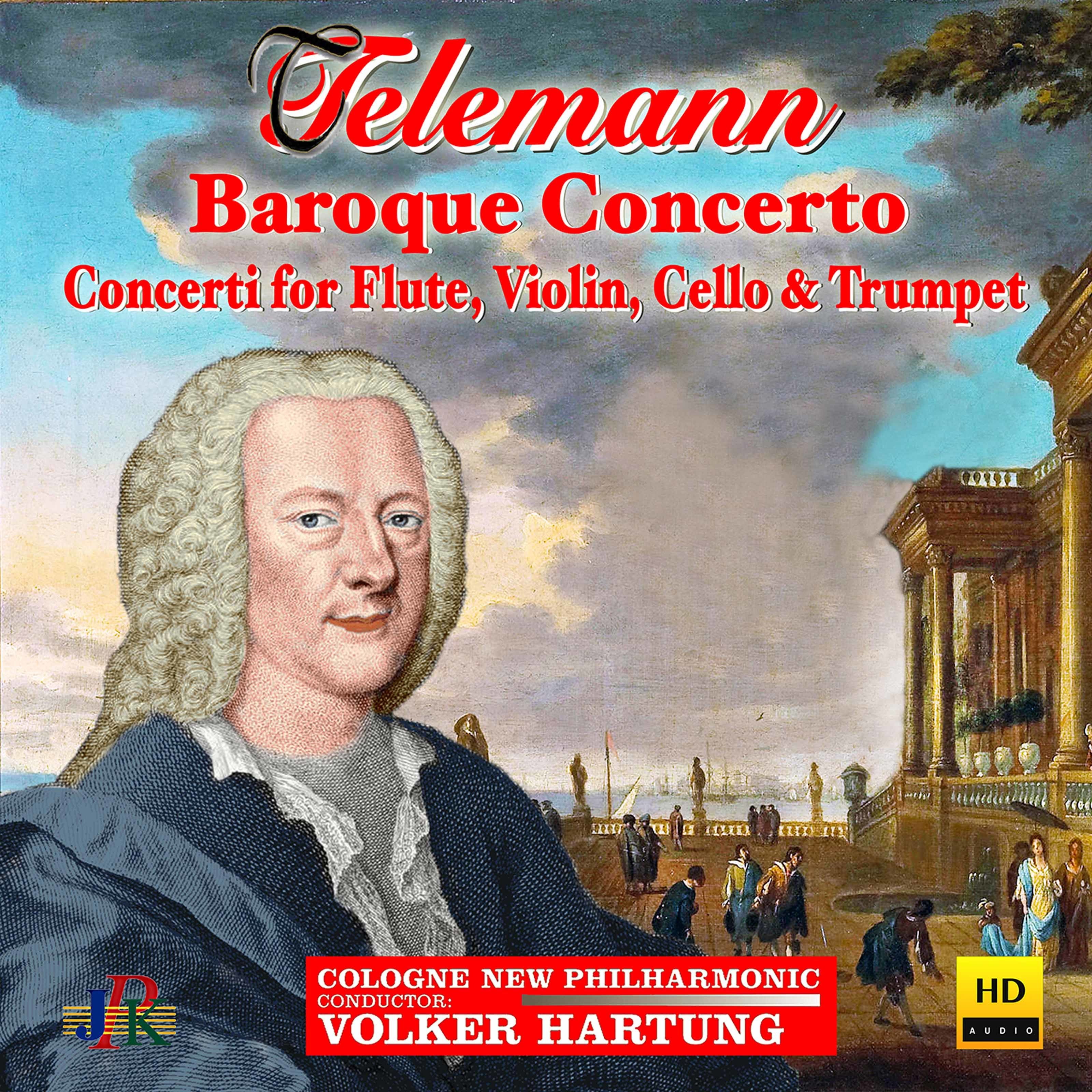 Cologne New Philharmonic Orchestra & Volker Hartung - Telemann: Baroque Concertos (2021) [FLAC 24bit/48kHz]