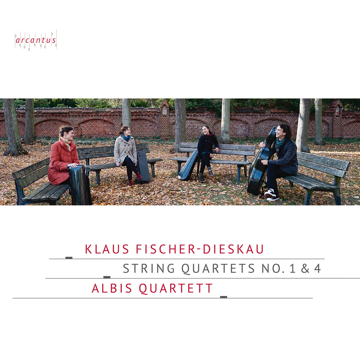 Albis Quartett – Klaus Fischer-Dieskau – String Quartets No. 1 & 4 (2021) [FLAC 24bit/44,1kHz]
