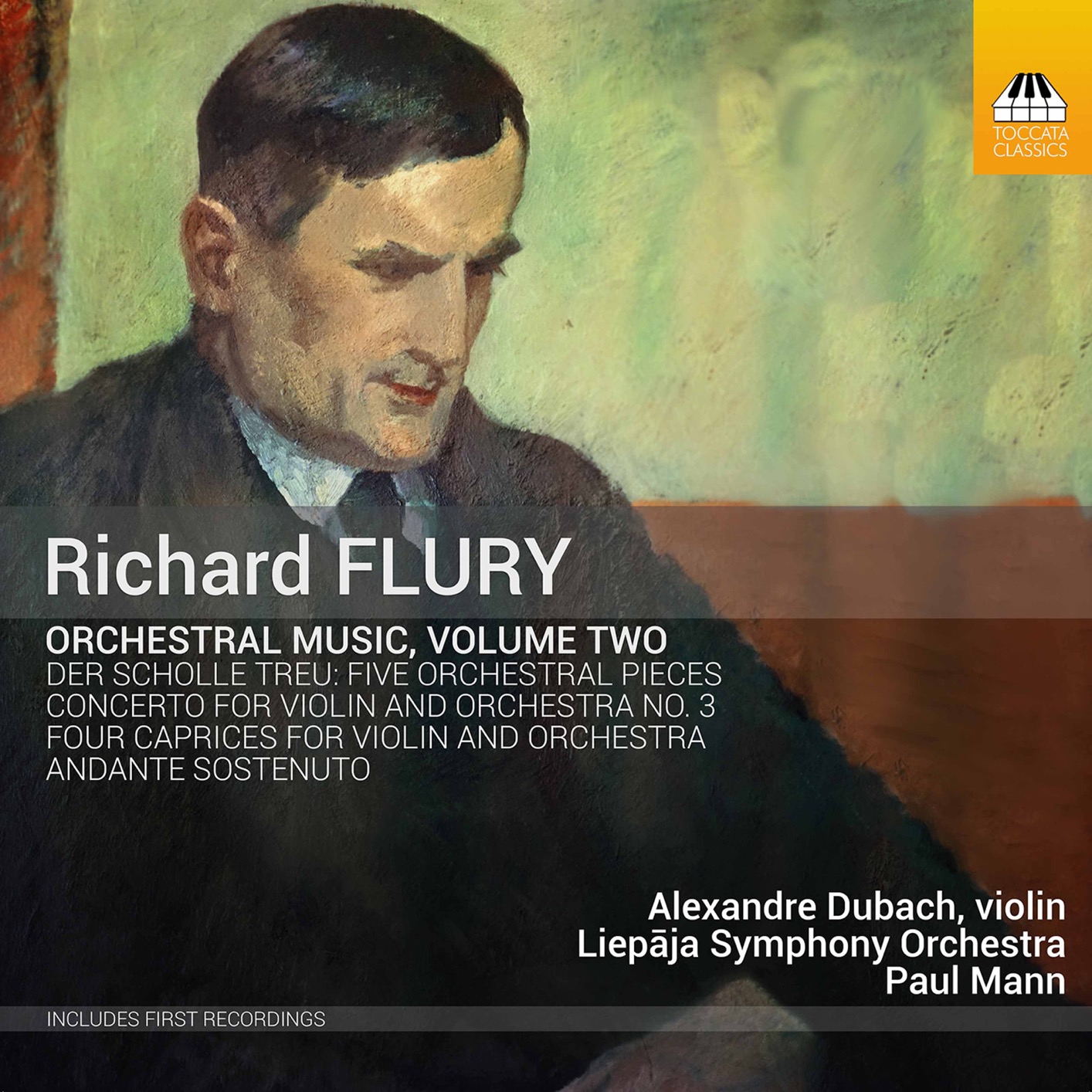 Alexandre Dubach, Liepāja Symphony Orchestra & Paul Mann – Richard Flury: Orchestral Music, Vol. 2 (2021) [FLAC 24bit/96kHz]