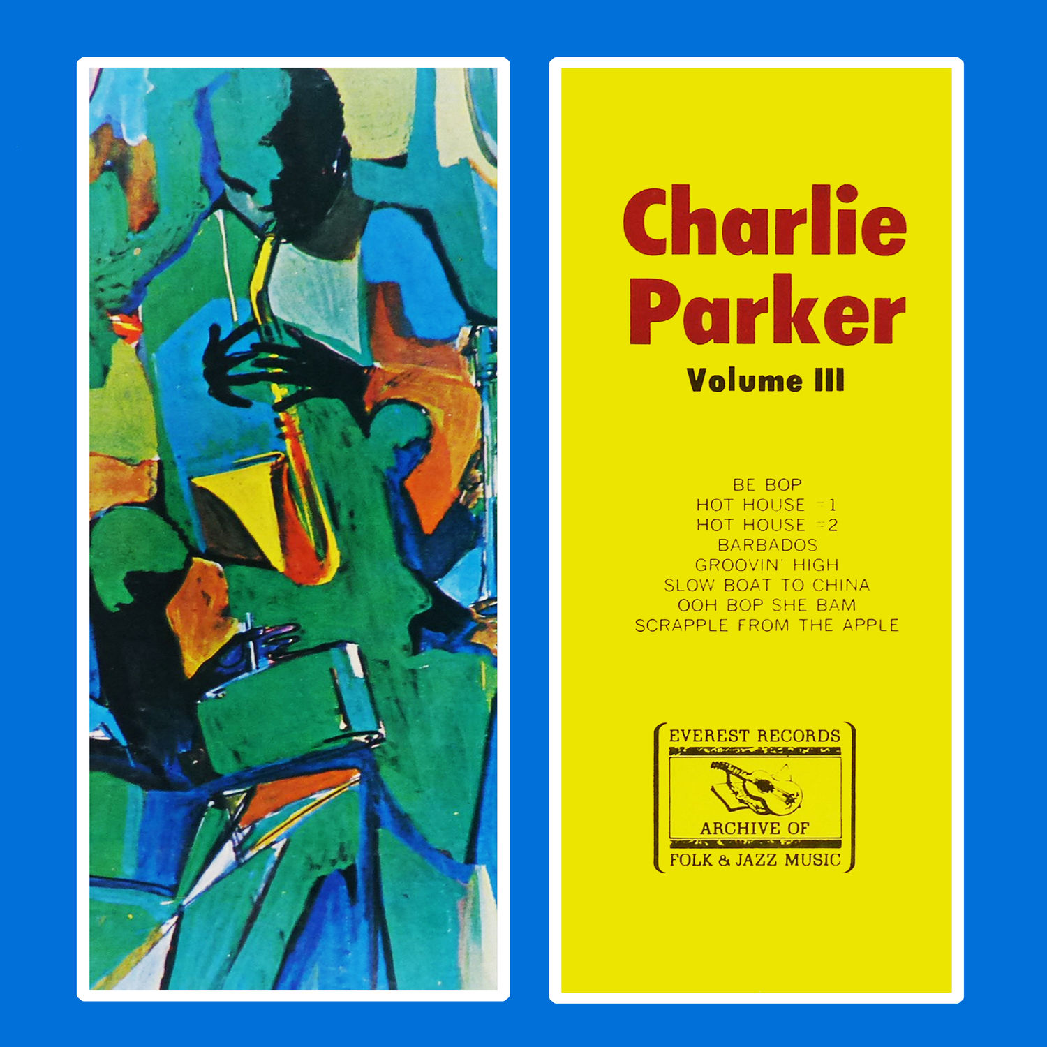 Charlie Parker - Volume III (1972) [FLAC 24bit/96kHz]